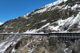 Les réparations de la galerie ont commencé